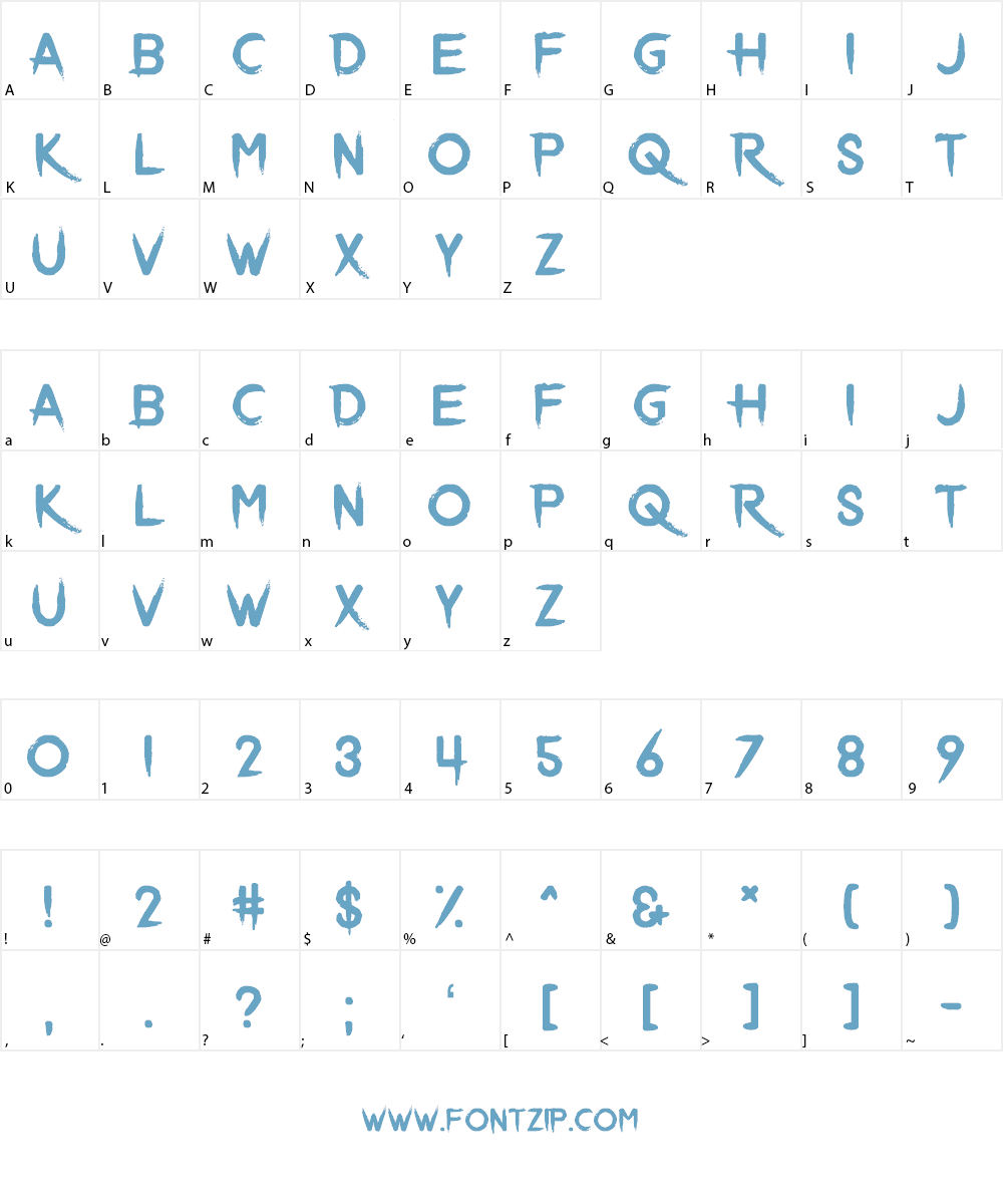 Pride Cometh Font Character